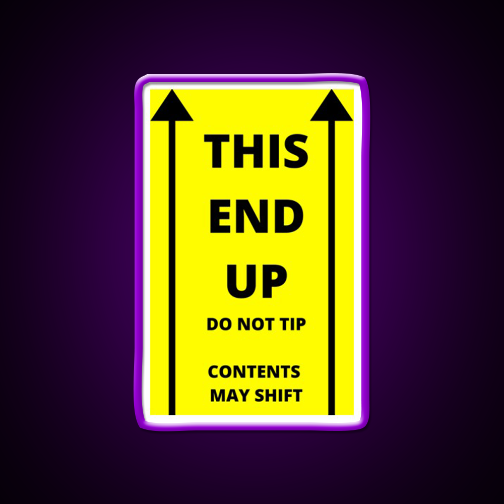 This End Up Man Cave Bar Led Neon Sign Rgb Color