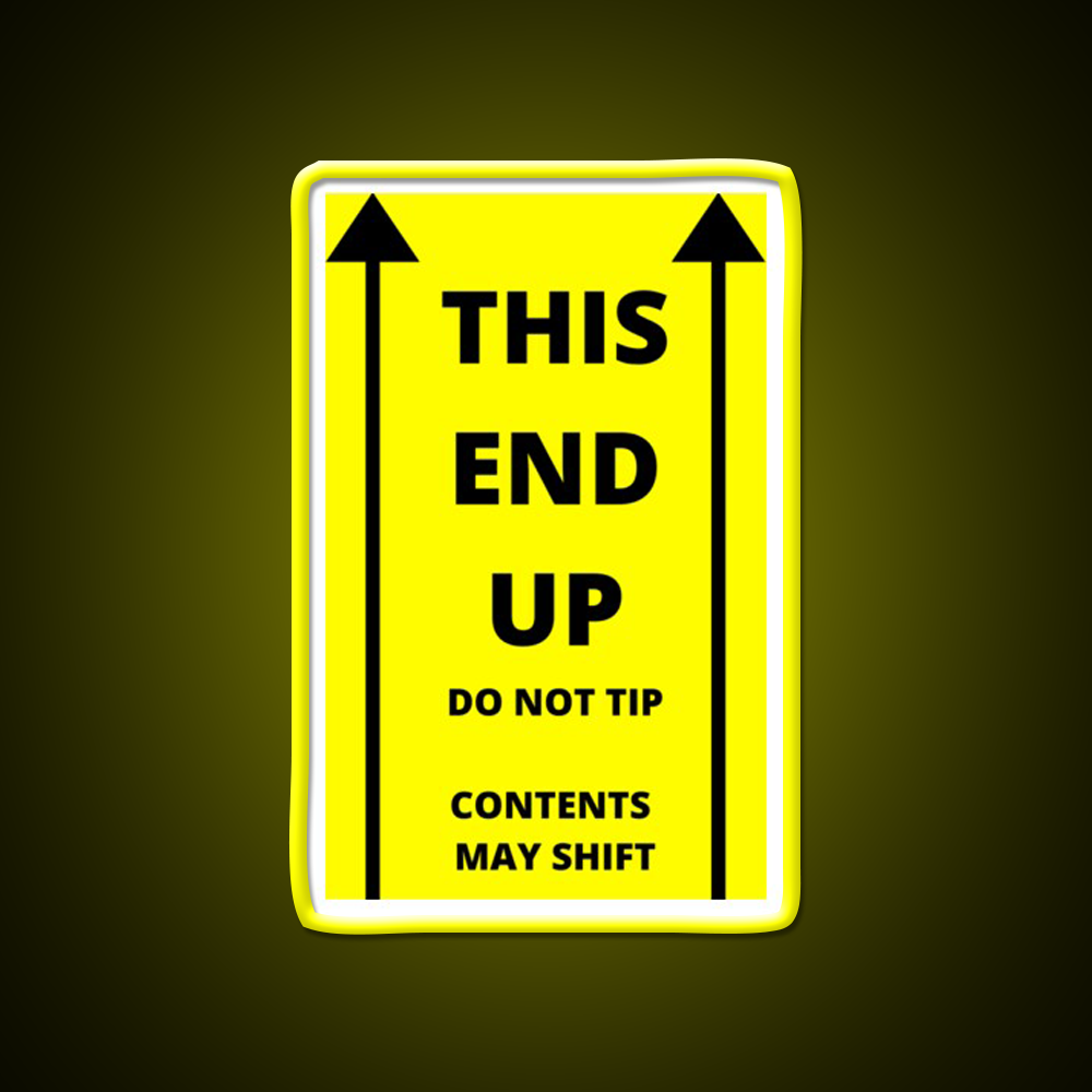 This End Up Man Cave Bar Led Neon Sign Rgb Color