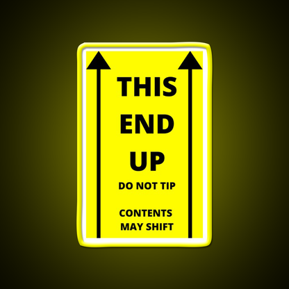 This End Up Man Cave Bar Led Neon Sign Rgb Color