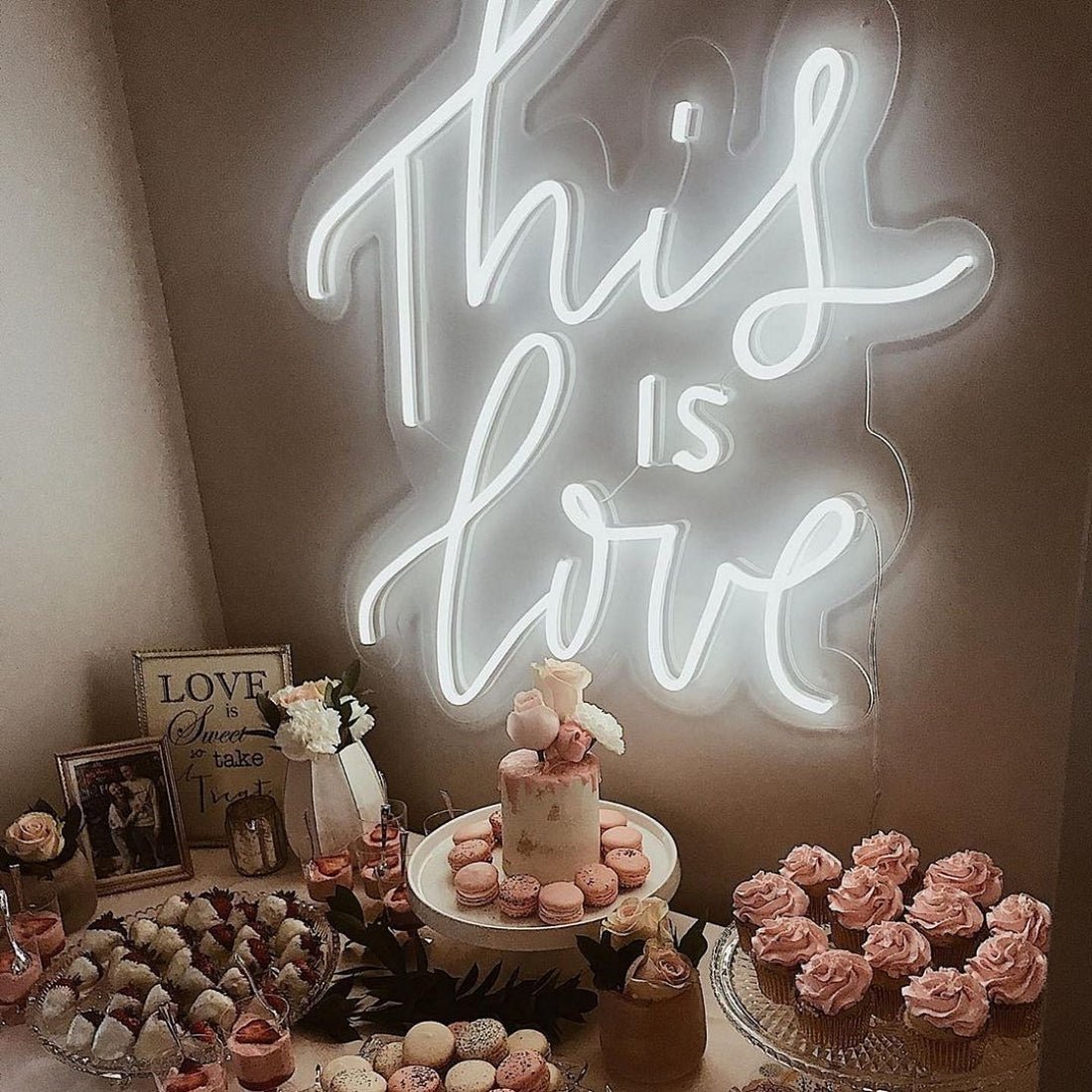 This Is Love Led Sign Business Neon Signs - Shineneon