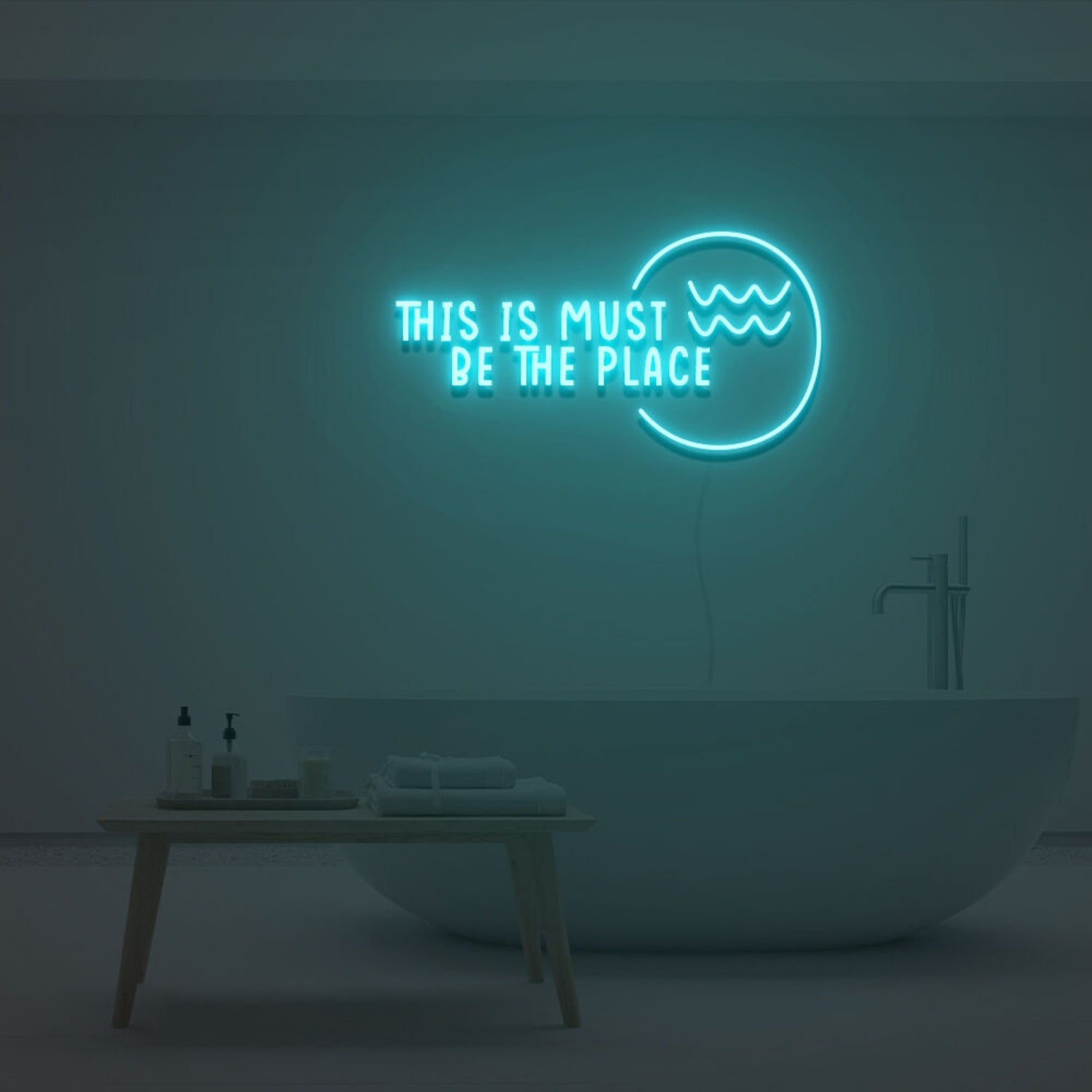 This Is Must Be The Place Led Neon Sign Custom Led Neon Sign - Shineneon