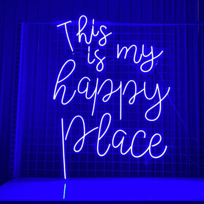 This Is My Happy Place Led Neon Sign - Shineneon