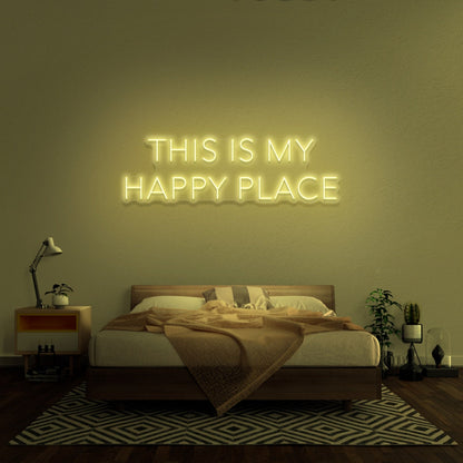 This Is My Happy Place Led Neon Sign - Shineneon