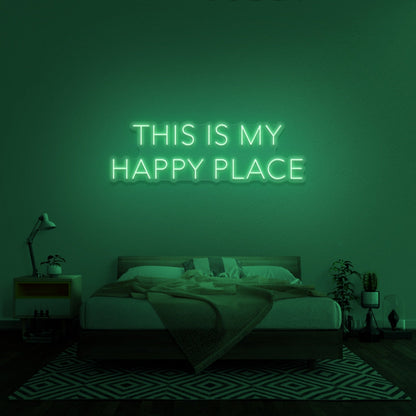 This Is My Happy Place Led Neon Sign - Shineneon