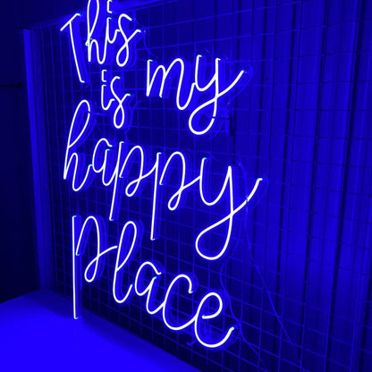 This Is My Happy Place Led Neon Sign - Shineneon