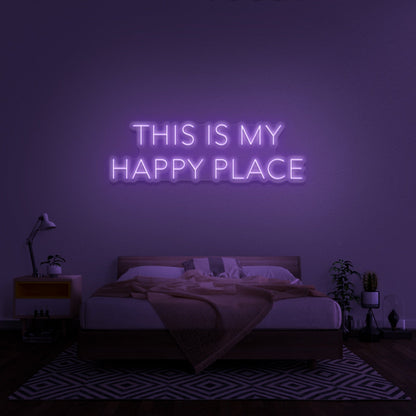 This Is My Happy Place Led Neon Sign - Shineneon