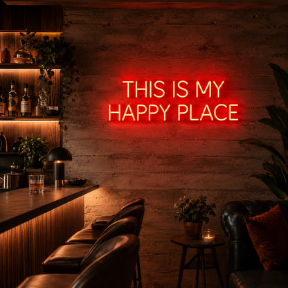 This Is My Happy Place LED Neon Sign Wall Neon Sign - 02 High-Converting Product Image