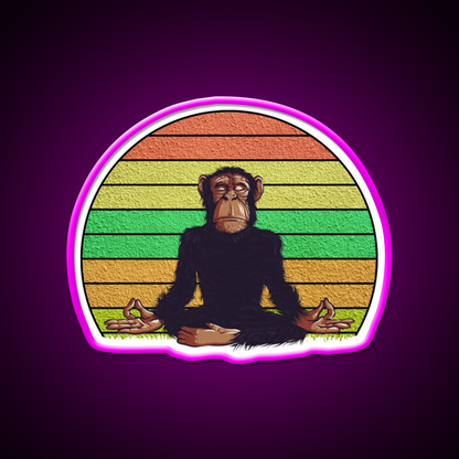 This Is My Yoga Headstand Yoga Led Neon Sign For Wellness Space Rgb Color