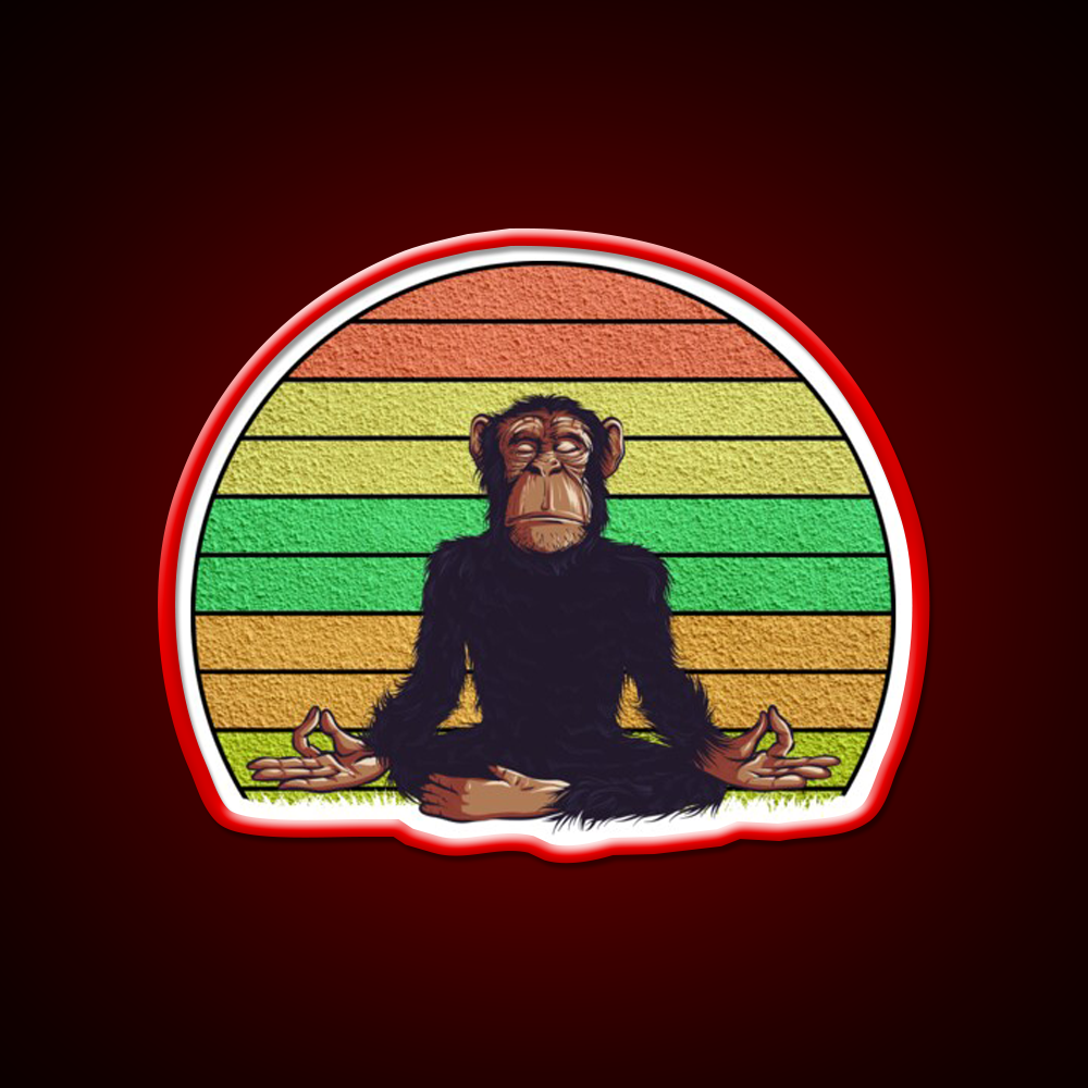 This Is My Yoga Headstand Yoga Led Neon Sign For Wellness Space Rgb Color