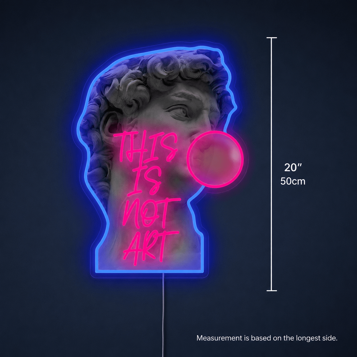 This Is Not Art LED Neon Sign - Shineneon