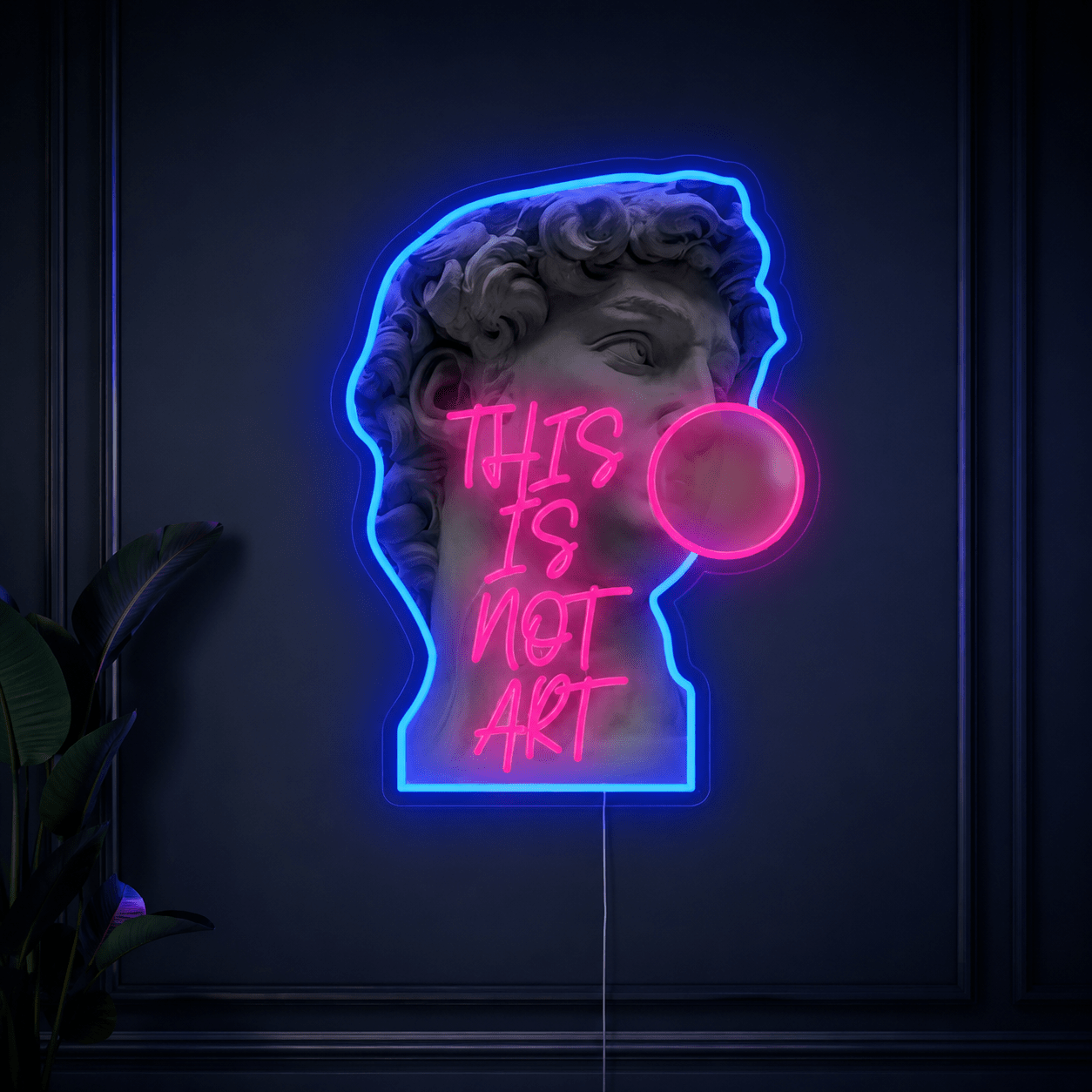 This Is Not Art LED Neon Sign - Shineneon