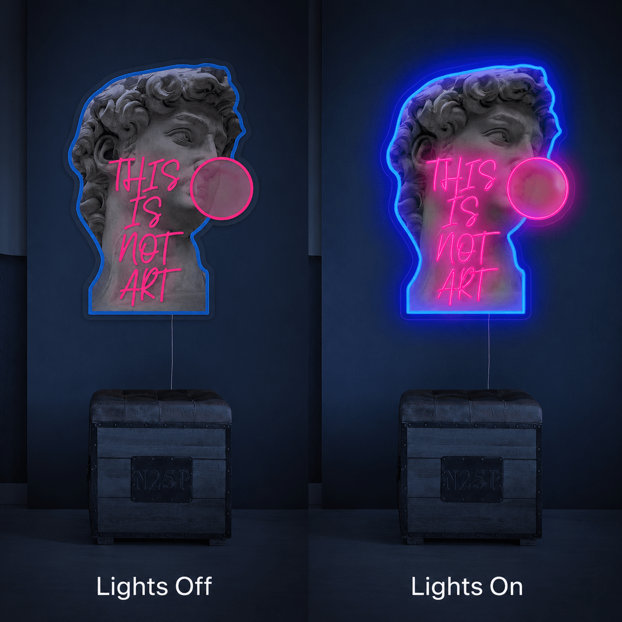 This Is Not Art LED Neon Sign - Shineneon
