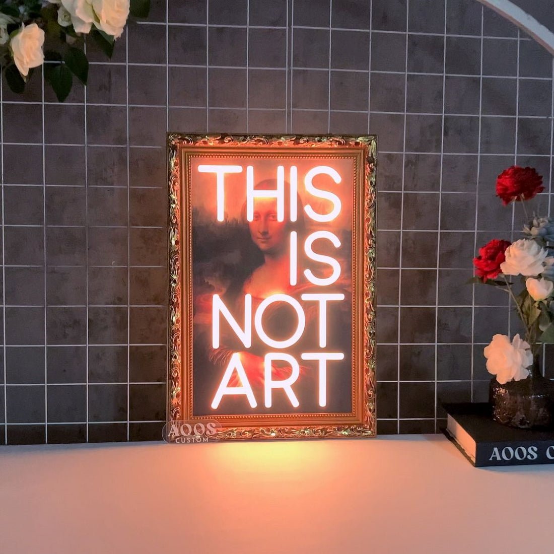 This Is Not Art Led Sign Business Neon Sign - Shineneon