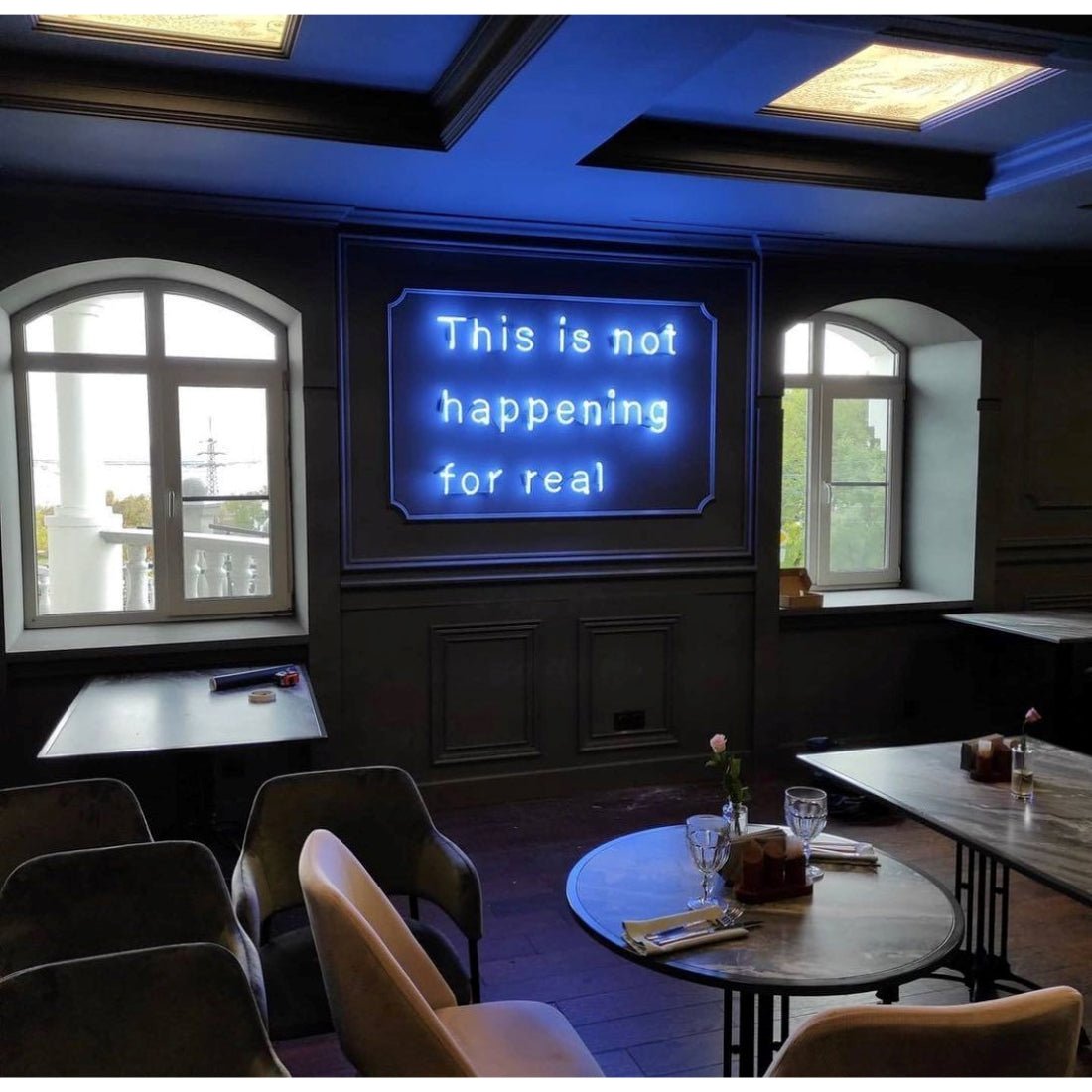 This Is Not Happening For Real Led Sign Business Neon Sign - Shineneon