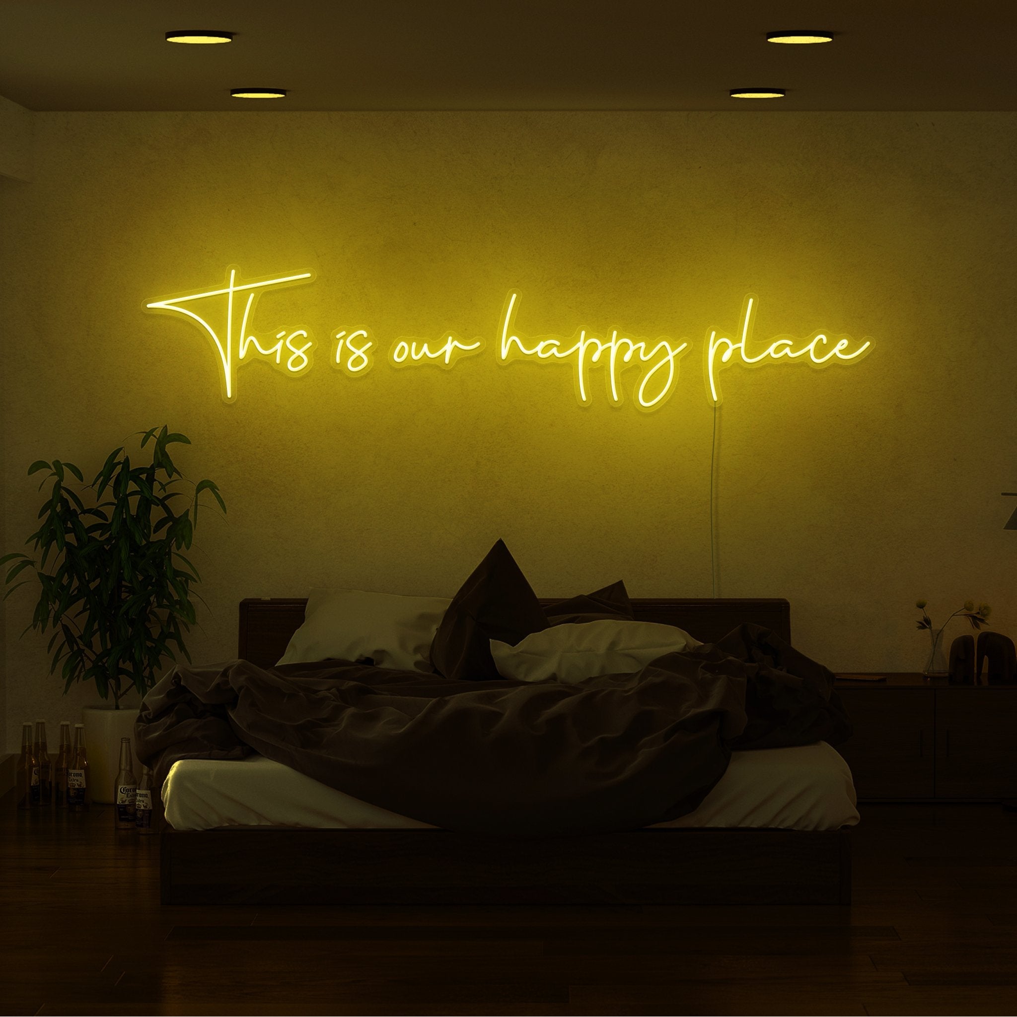This Is Our Happy Place Led Neon Sign | Shineneon