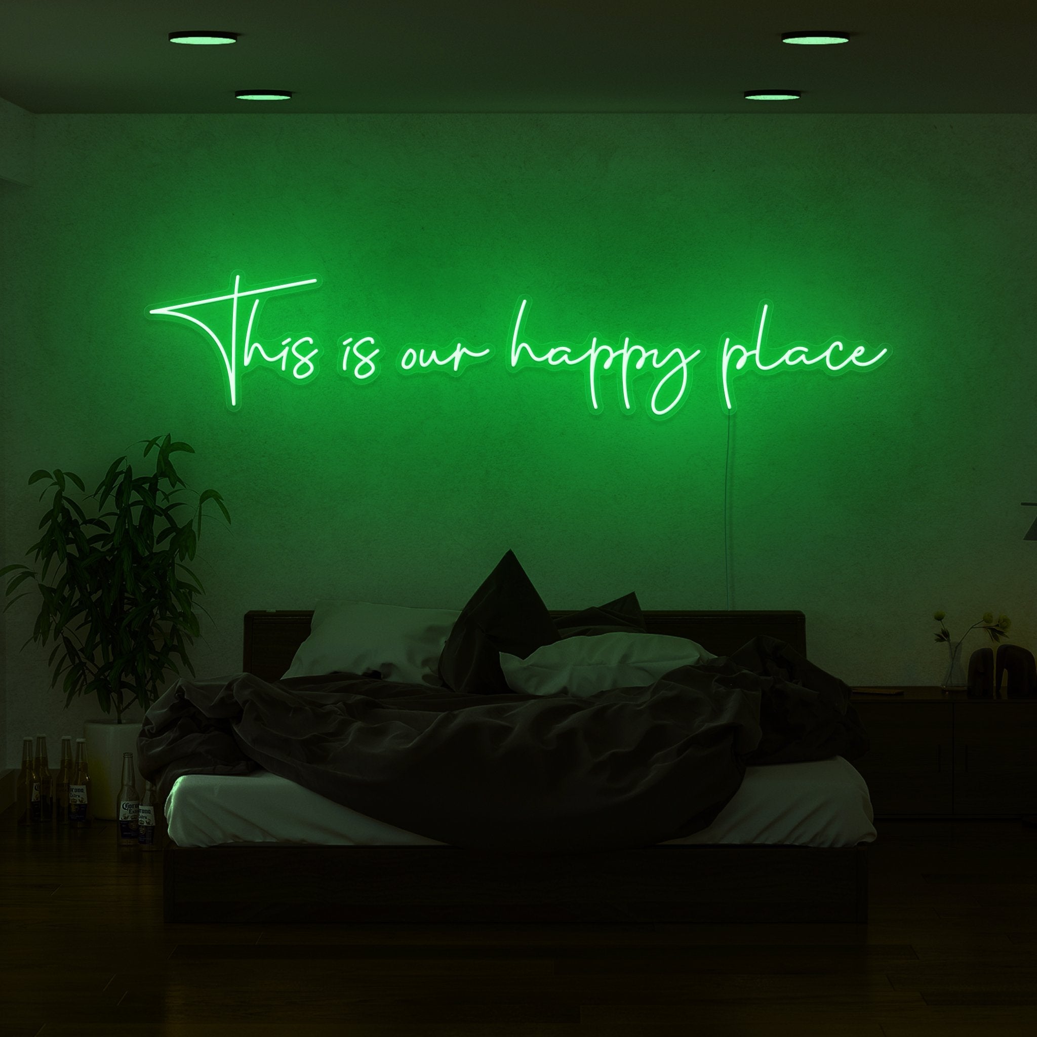 This Is Our Happy Place Led Neon Sign | Shineneon