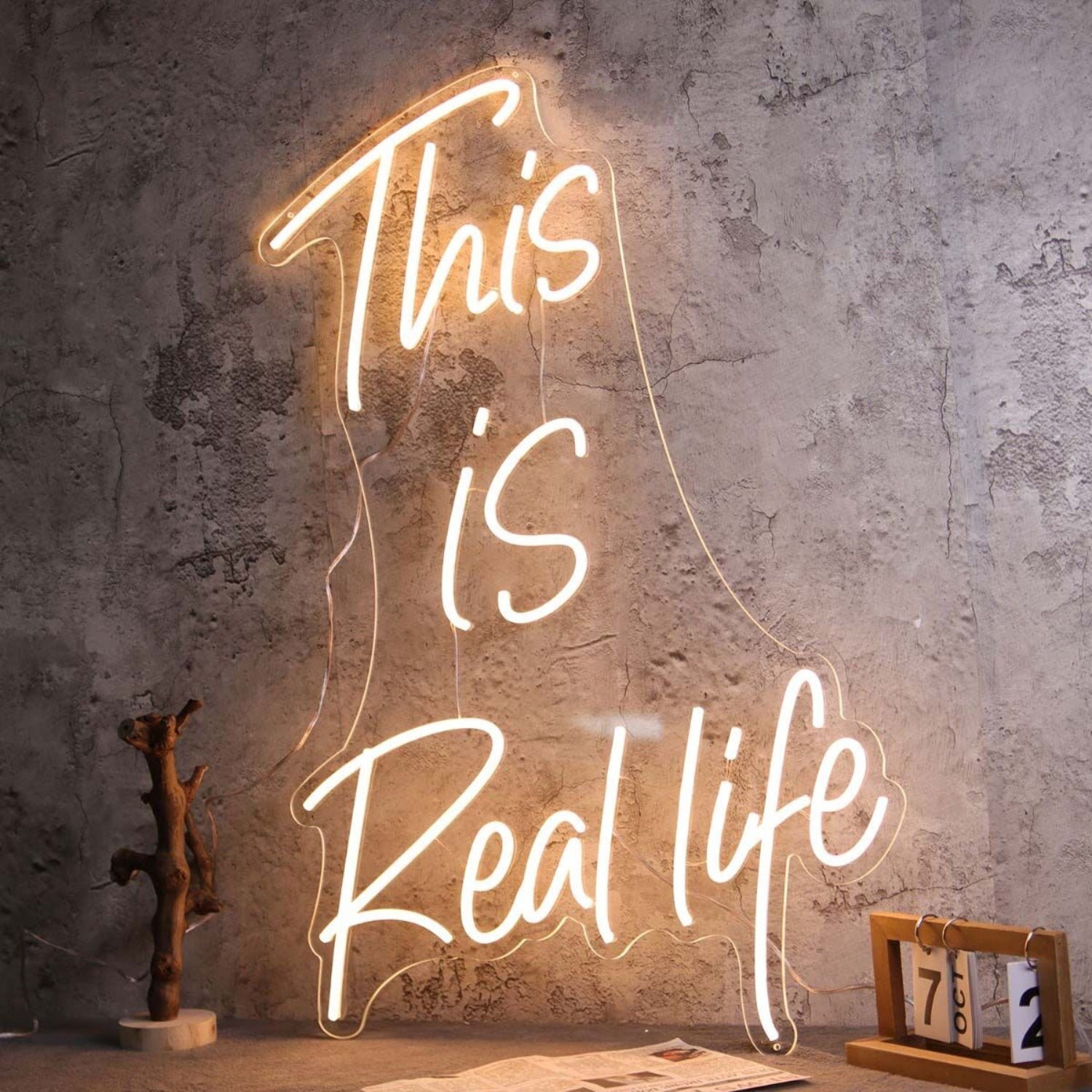 This Is Real Life Led Neon Sign - Shineneon