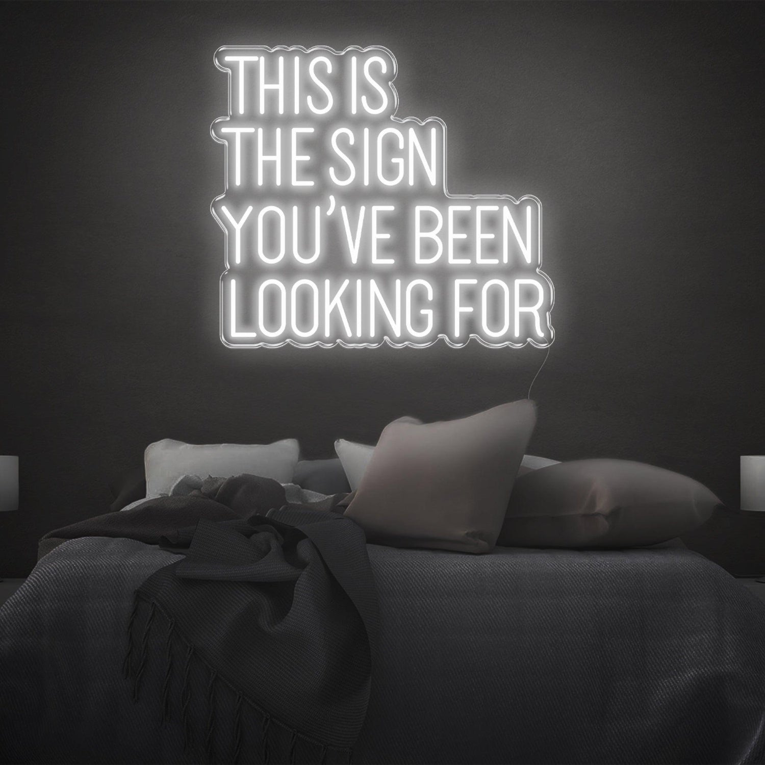 This Is The Sign Red Led Neon Sign For Bedroom Wall Decor | Shineneon