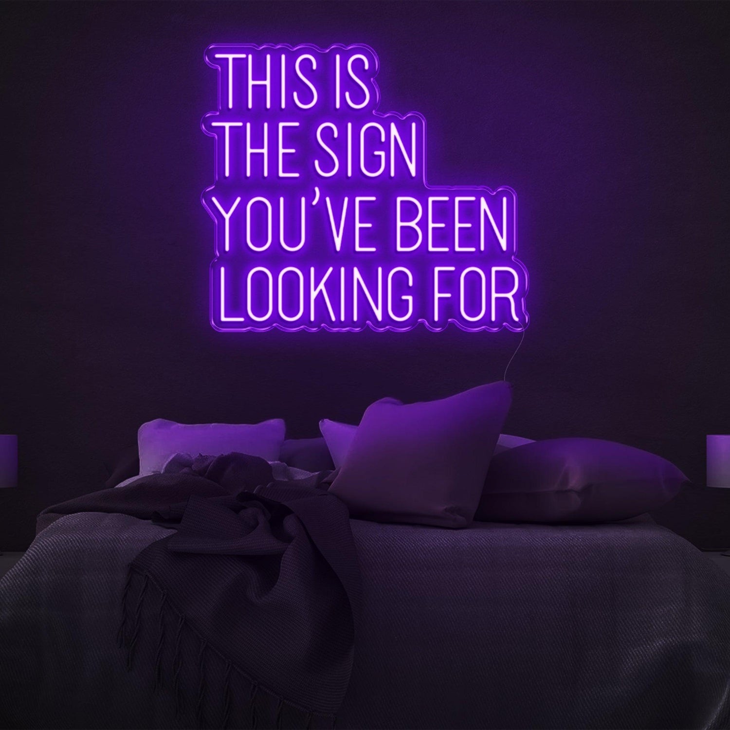 This Is The Sign Red Led Neon Sign For Bedroom Wall Decor | Shineneon
