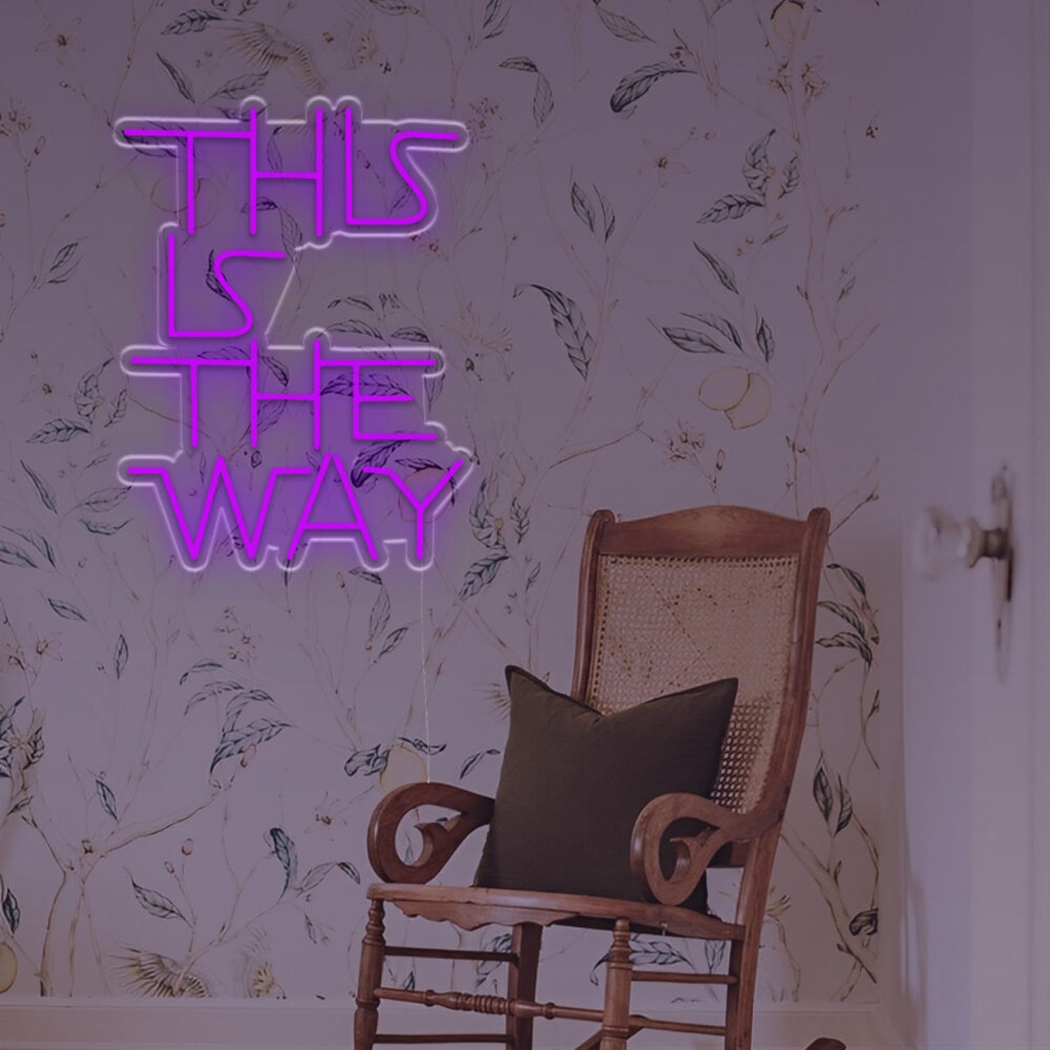 This Is The Way Led Neon Sign For Home | Shineneon