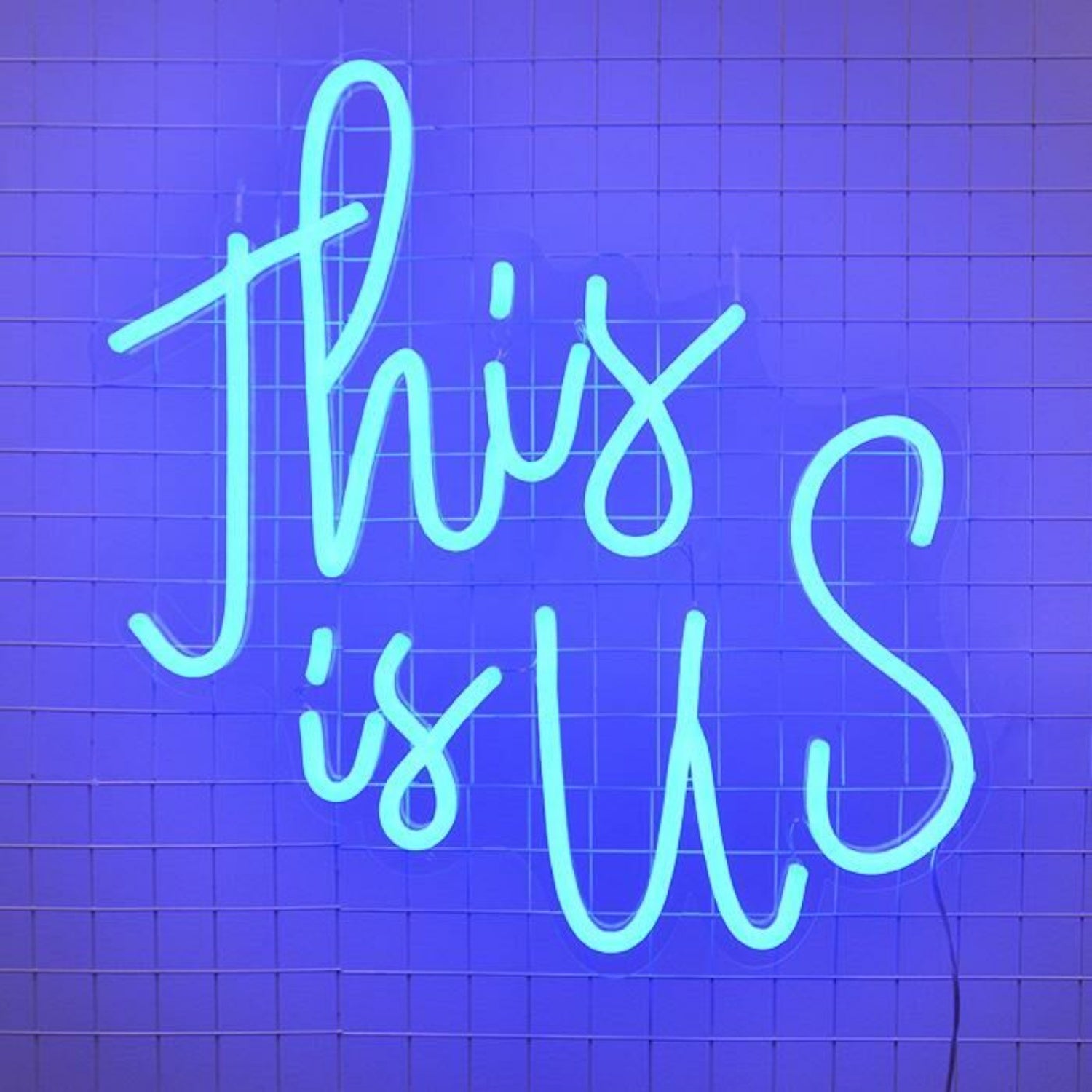 This Is Us Neon Sign For Family-Oriented Living Rooms | Shineneon