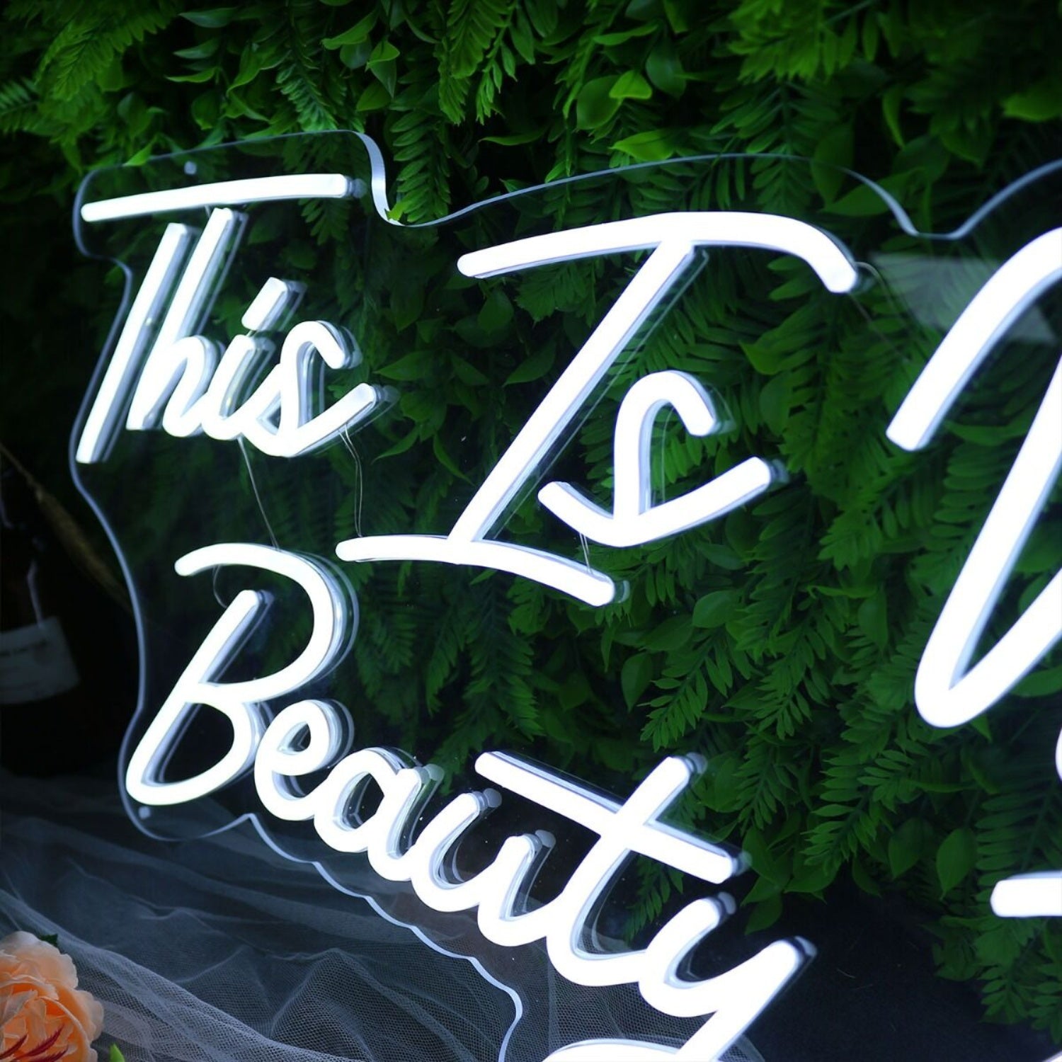 This Is Where The Beauty Begins Led Neon Sign - Shineneon