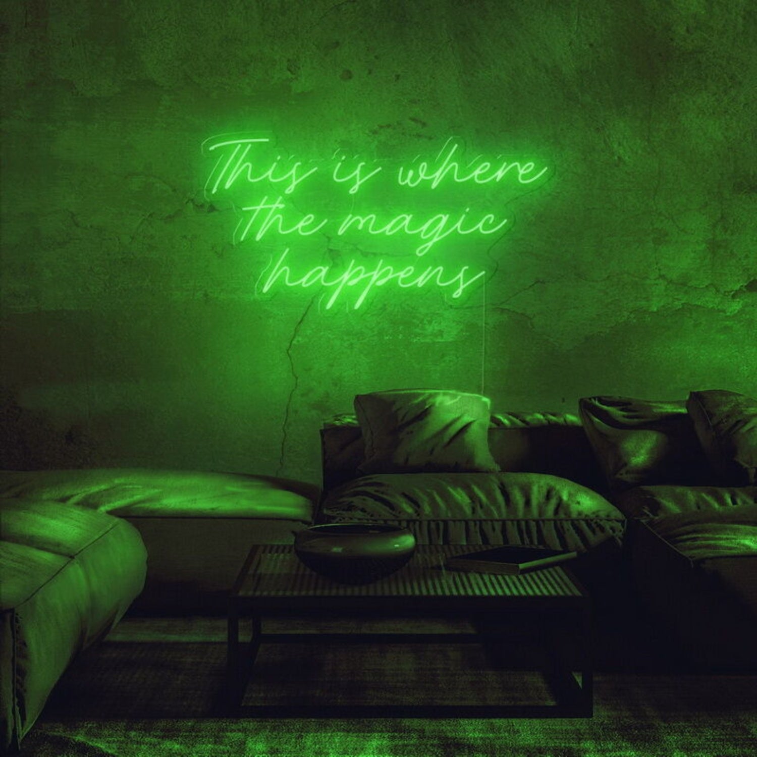 This Is Where The Magic Happens Led Neon Sign For Fun | Shineneon