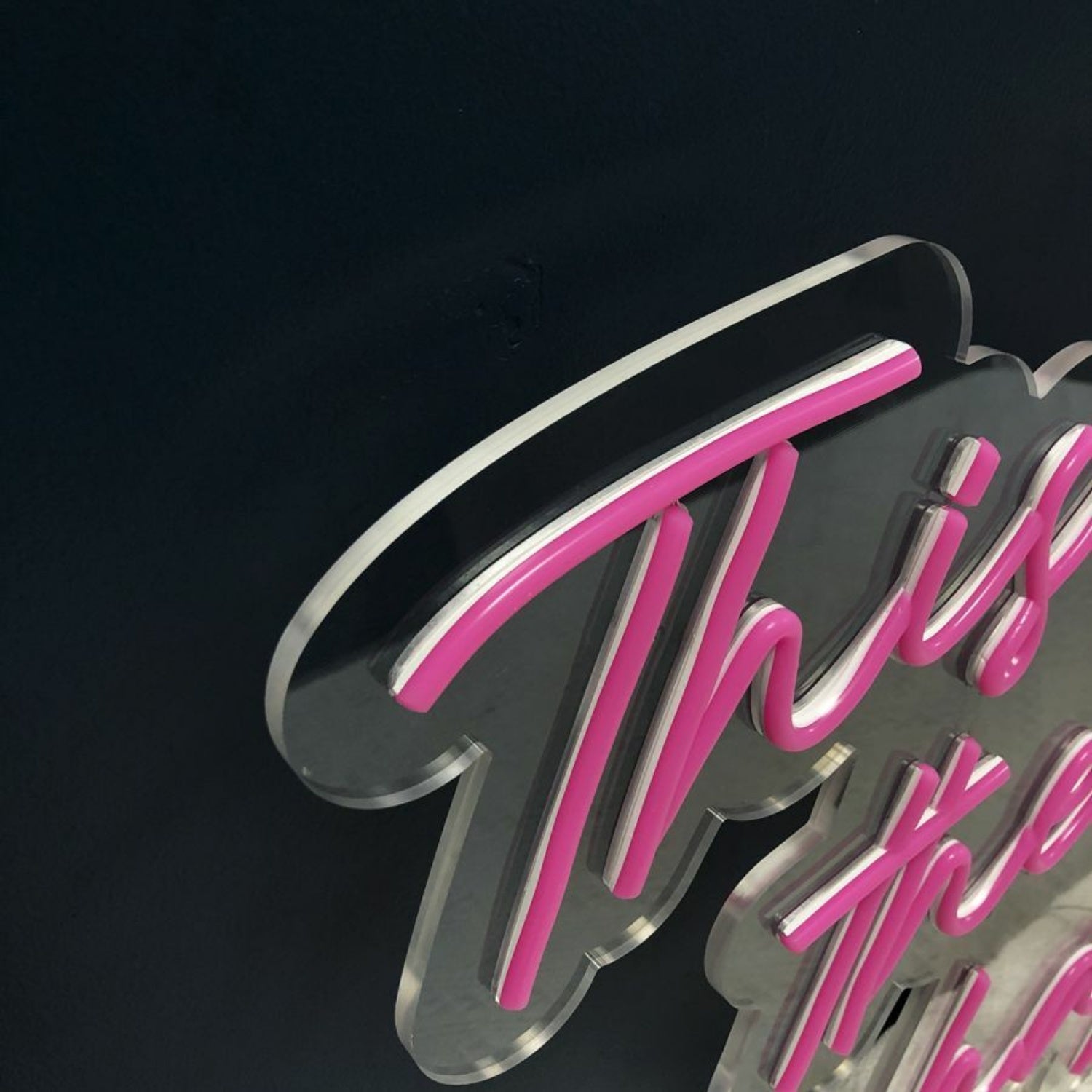This Is Where The Magic Happens Led Neon Sign For Wall Decor - Shineneon