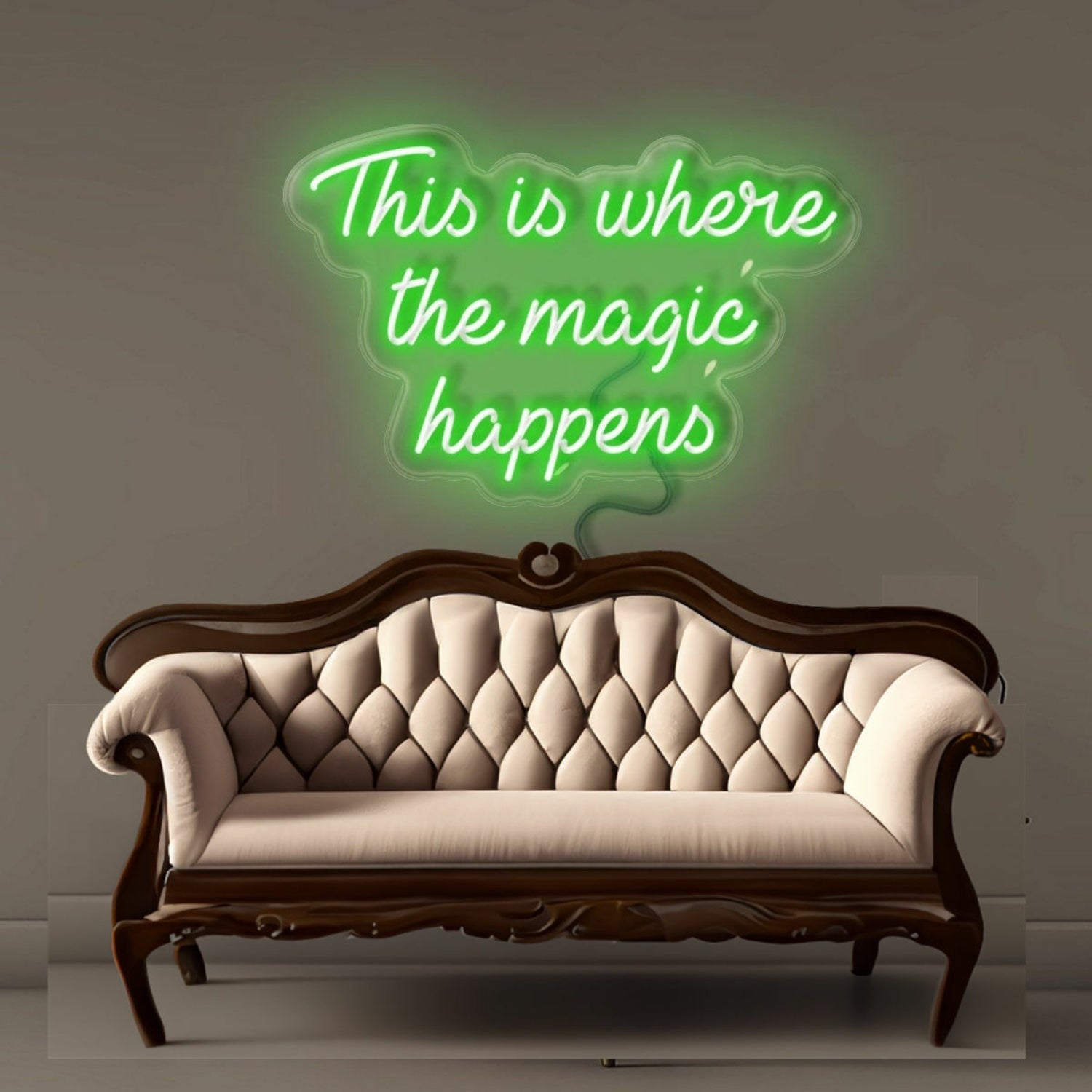 This Is Where The Magic Happens Led Neon Signs - Shineneon