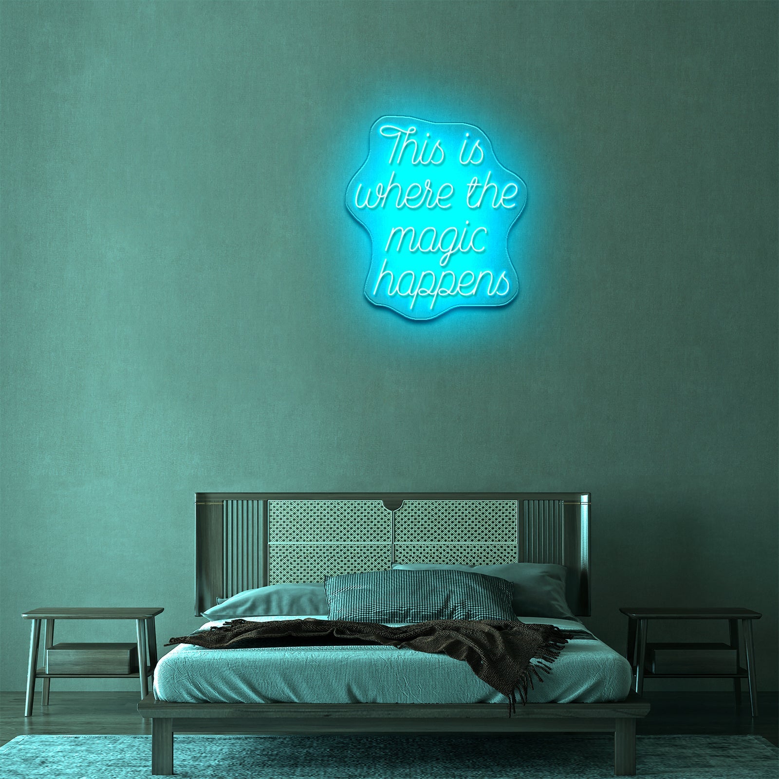 This Is Where The Magic Happens Neon Beer Sign - Shineneon