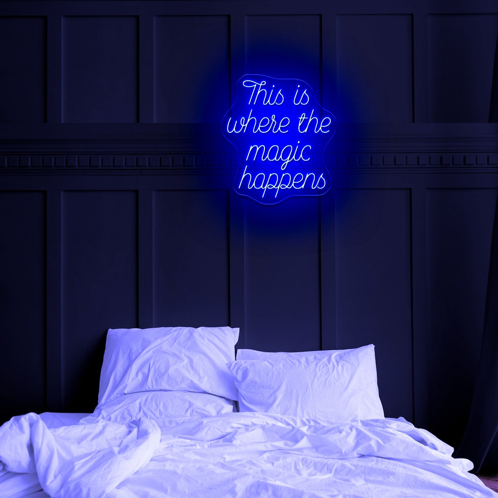This Is Where The Magic Happens Neon Beer Sign - Shineneon