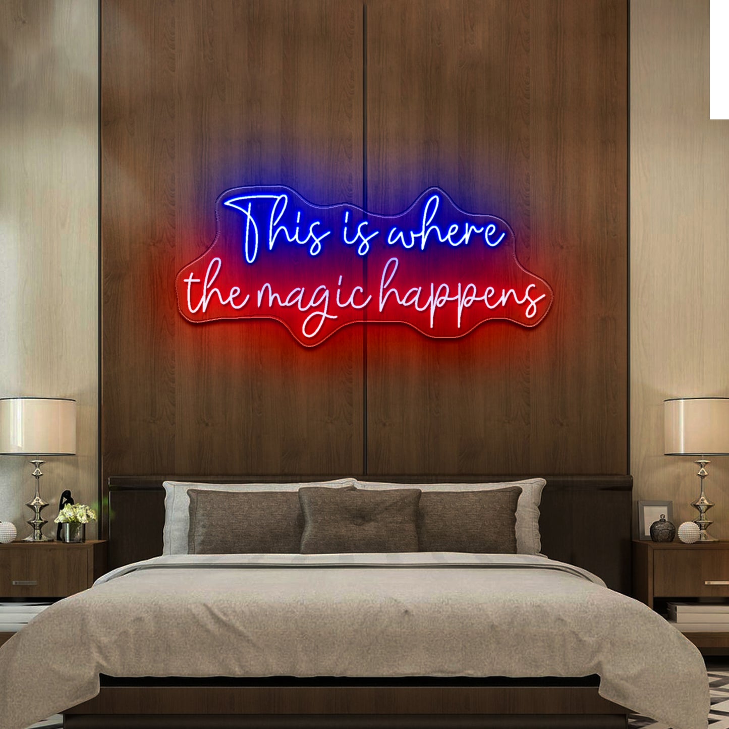 This Is Where The Magic Happens Neon Signs Wall Decor