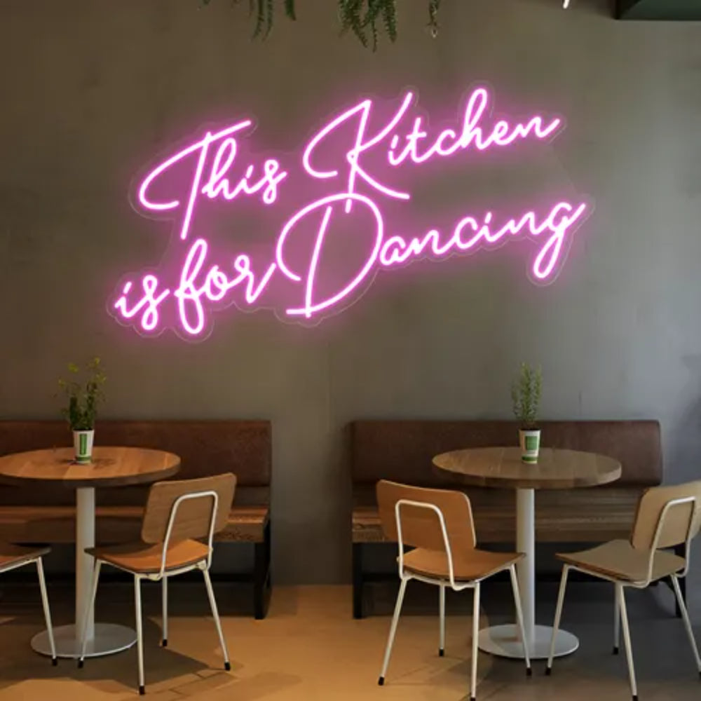 This Kitchen Is For Dancing Led Neon Sign | Shineneon