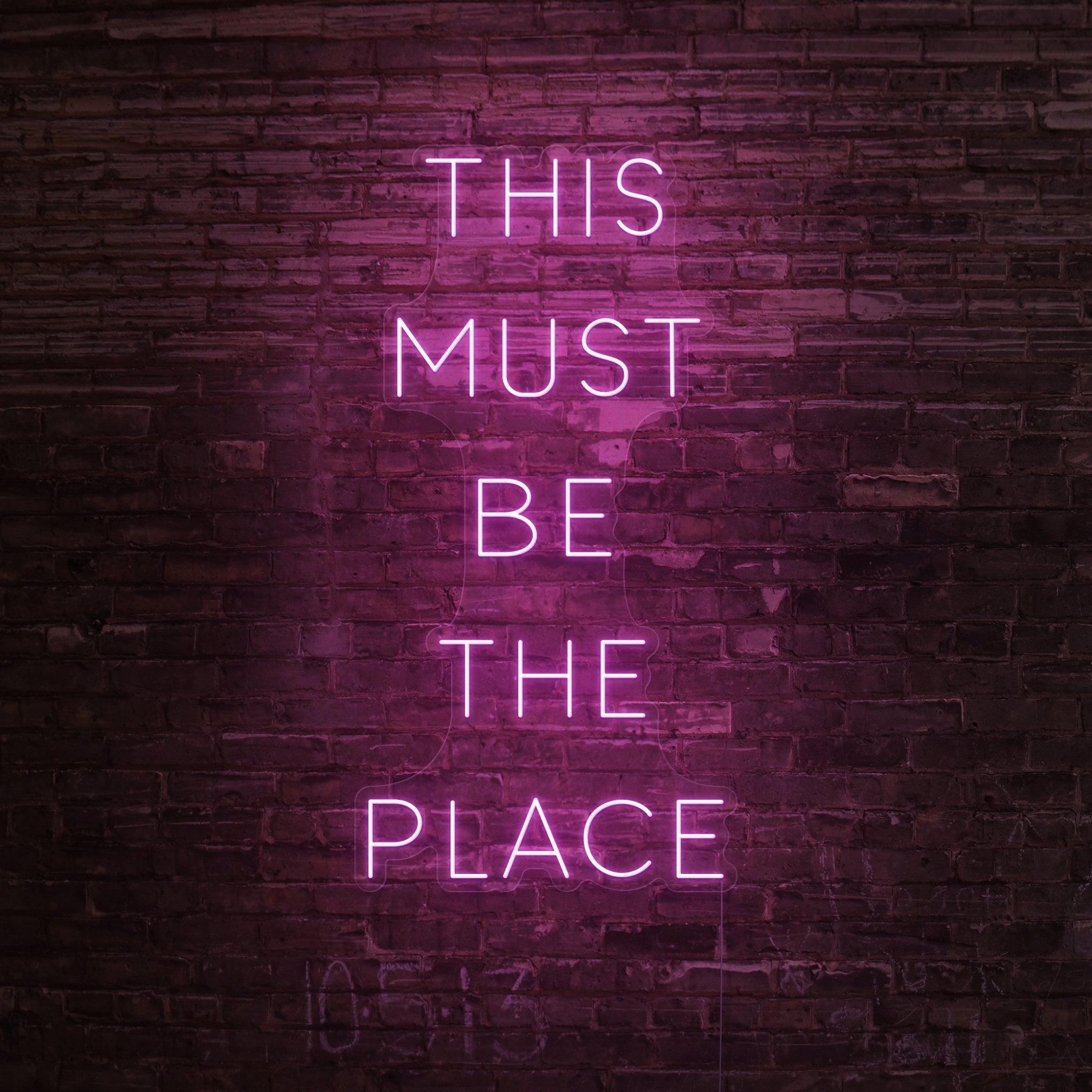 This Must Be The Place Led Neon Sign | Shineneon