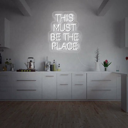 This Must Be The Place Led Neon Sign For Fun Spaces | Shineneon