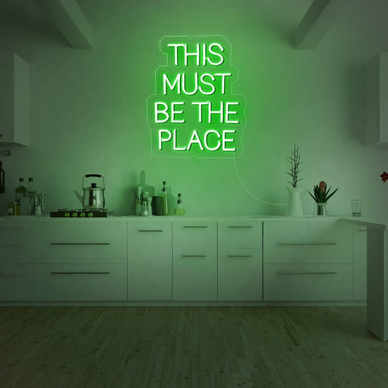 This Must Be The Place Led Neon Sign For Fun Spaces | Shineneon