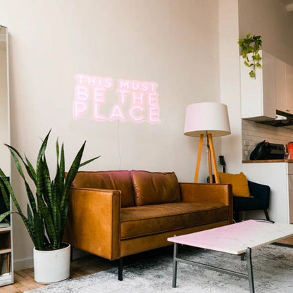This Must Be The Place Led Neon Sign For Home Decor - Shineneon
