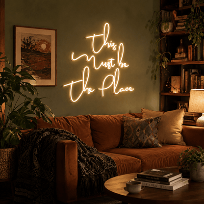 This Must Be The Place LED Neon Sign Home Decor - Shineneon