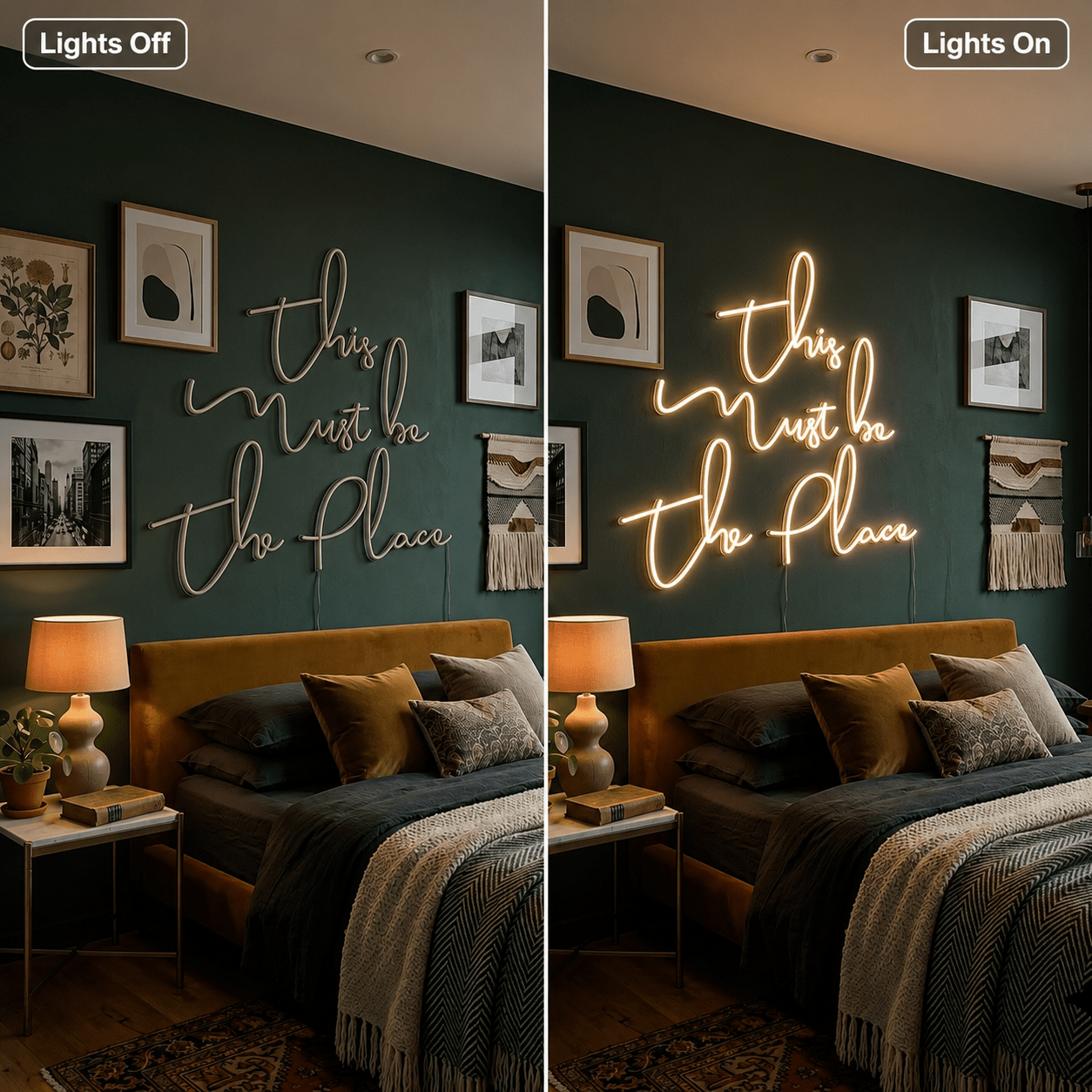 This Must Be The Place LED Neon Sign Home Decor - Shineneon