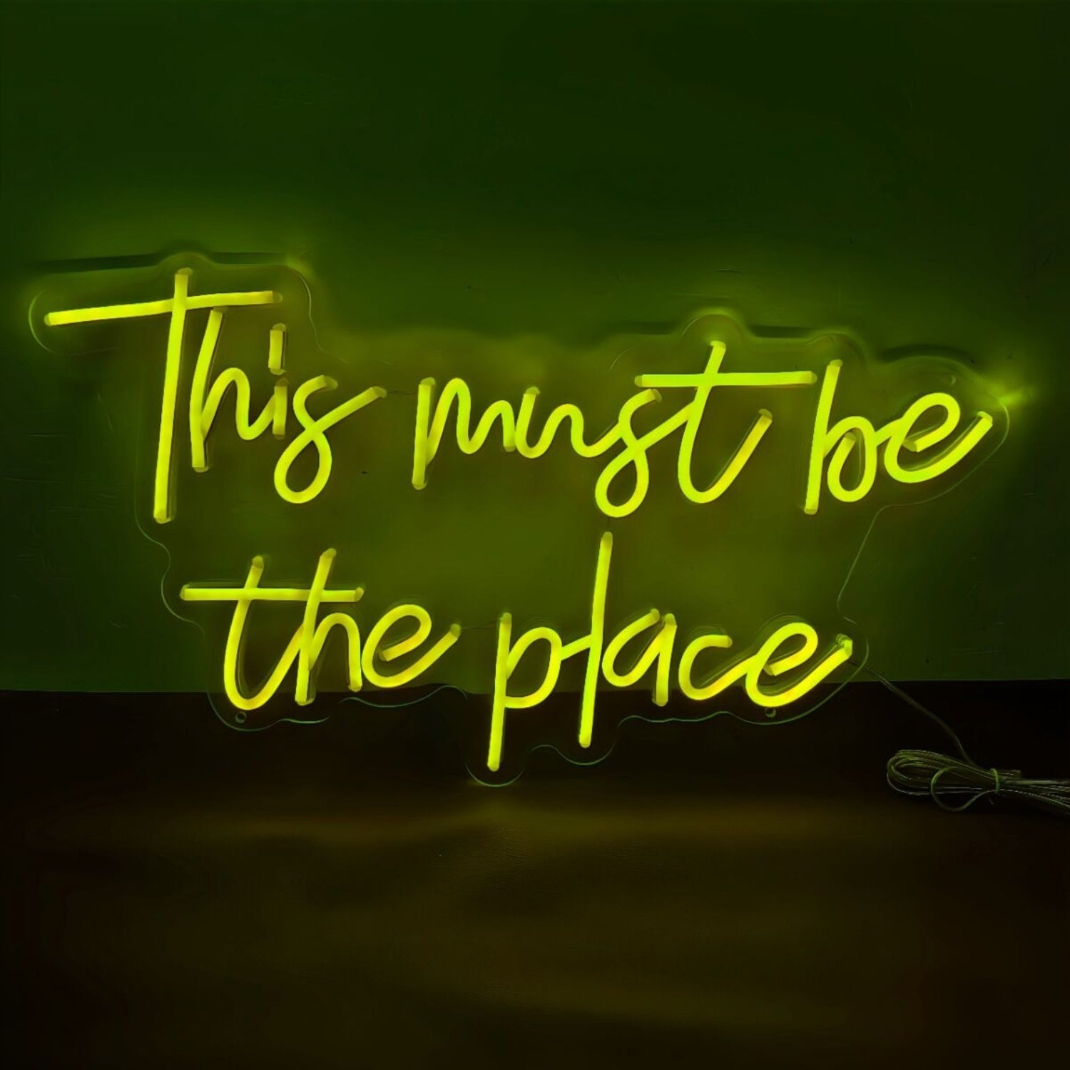 This Must Be The Place Led Neon Sign To Light Up Your Space | Shineneon