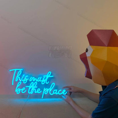 This Must Be The Place Led Neon Sign Vintage Led Neon Sign | Shineneon