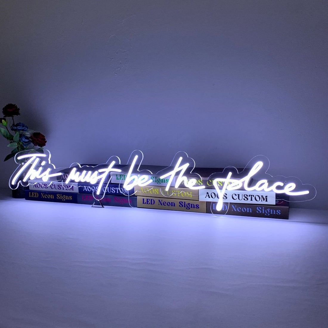 This Must Be The Place Led Sign Business Neon Sign For Home - Shineneon