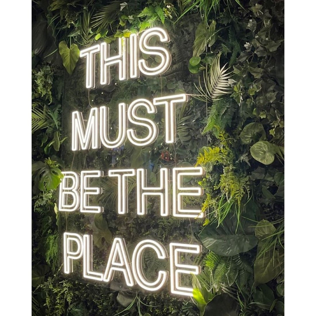 This Must Be The Place Led Sign Business Neon Sign Wall Art - Shineneon