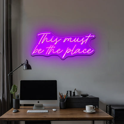 This Must Be The Place Neon Bar Sign - Shineneon