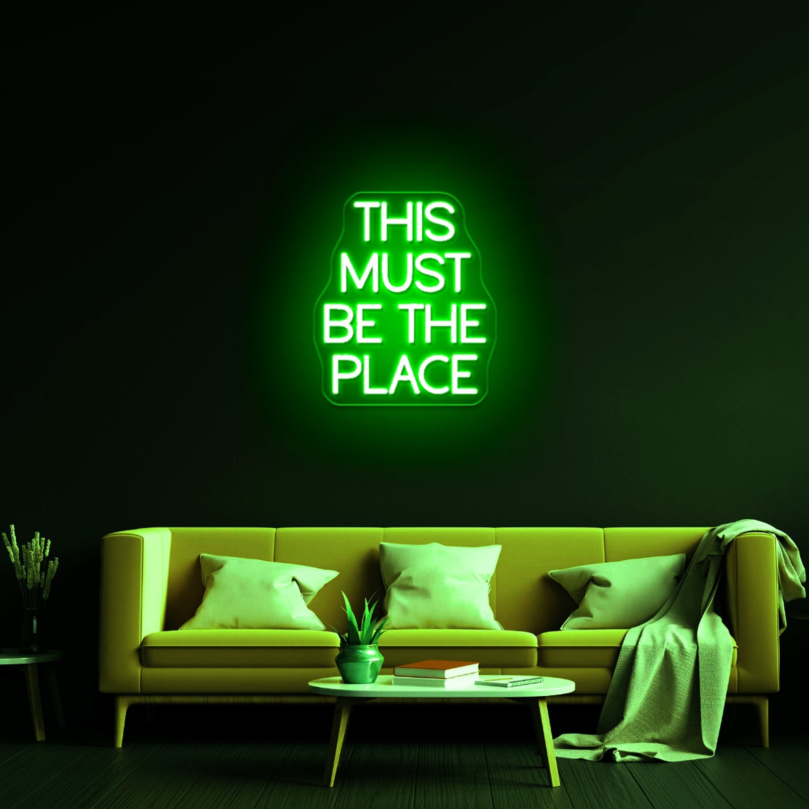 This Must Be The Place Neon Beer Sign - Shineneon