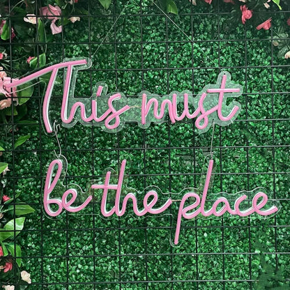 This Must Be The Place Neon Sign Decoration | Shineneon