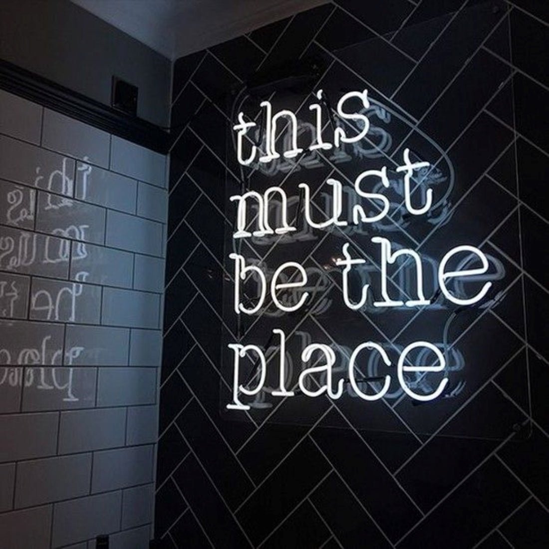 This Must Be The Place Neon Signs Neon Lights Led Neon Signs - Shineneon