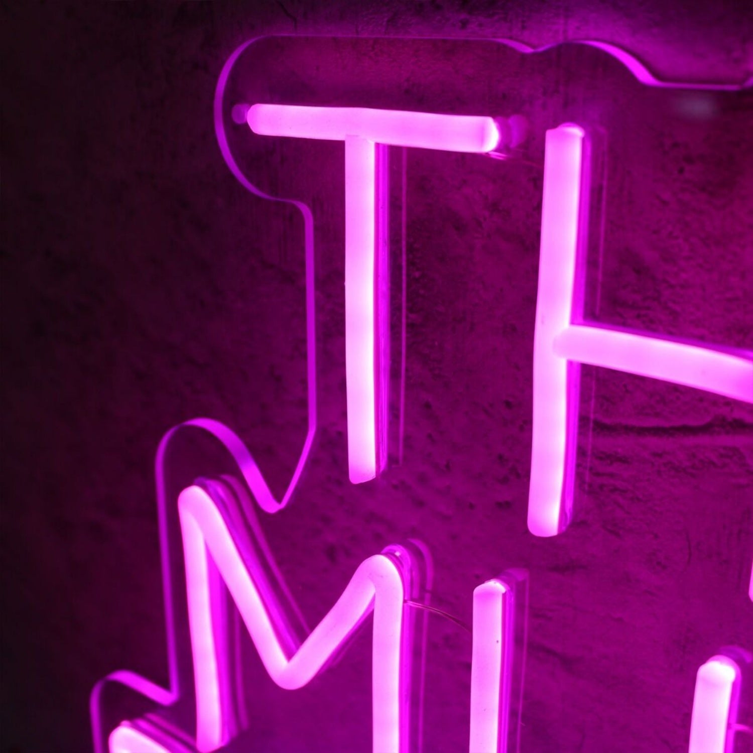 This Must Be The Place Purple Led Neon Sign - Shineneon