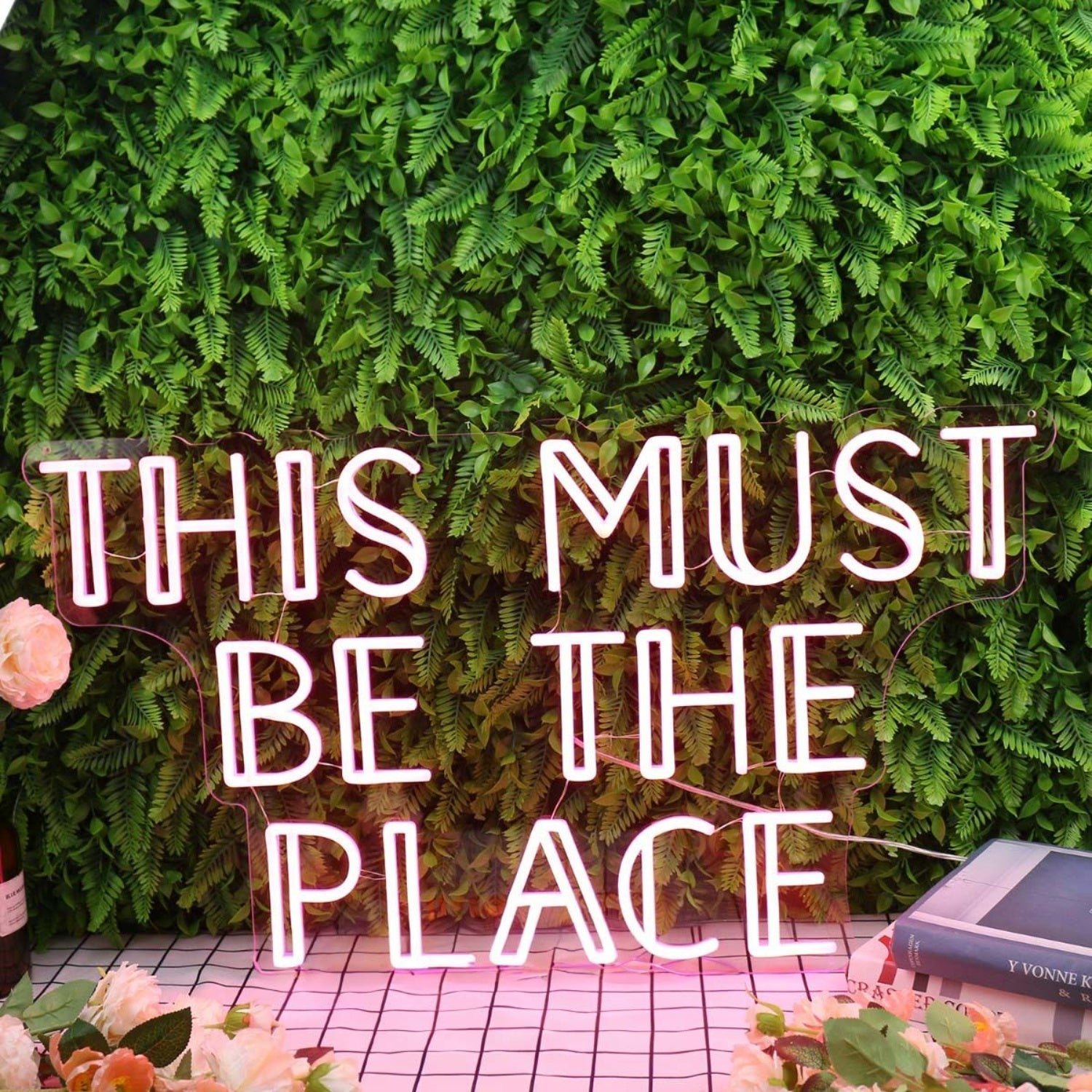 This Must Be The Place Red Led Neon Sign - Shineneon