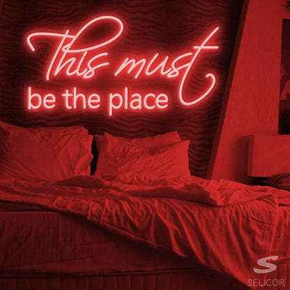 This Must Be The Place Sgin Led Neon Sgin - Shineneon